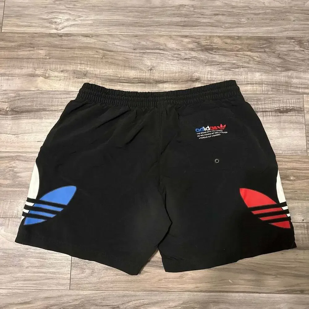 Adidas Originals Tricolor Trefoil Swim Shorts